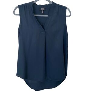 Pair with jeans or with slacks for business. Gently worn, navy blue, size small